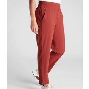 Athleta burnt terracotta orange Brooklyn Pants